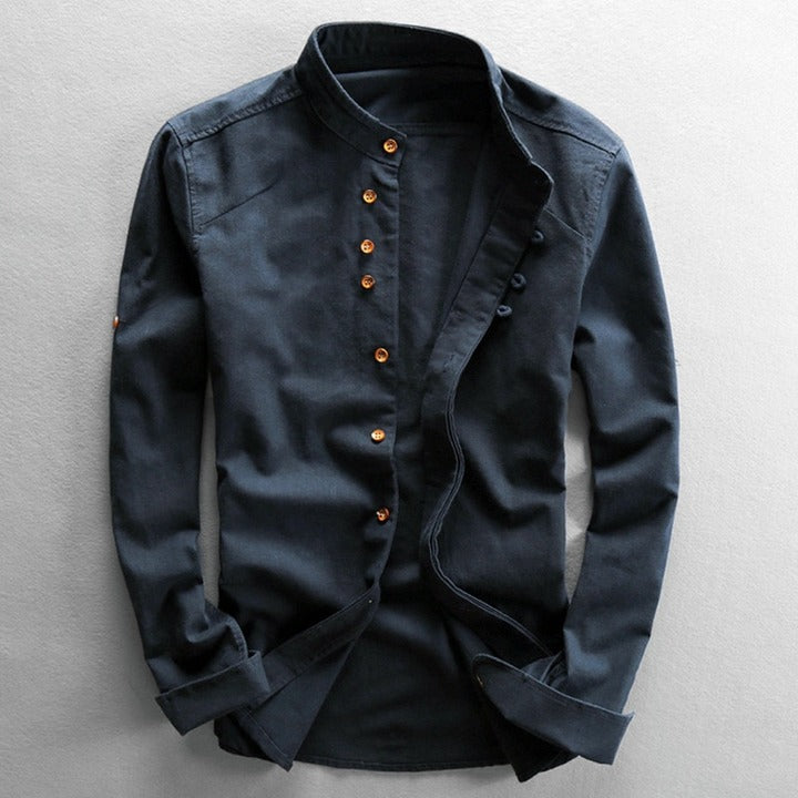 Levoire | Kai Style Japonais Chemise Bleu