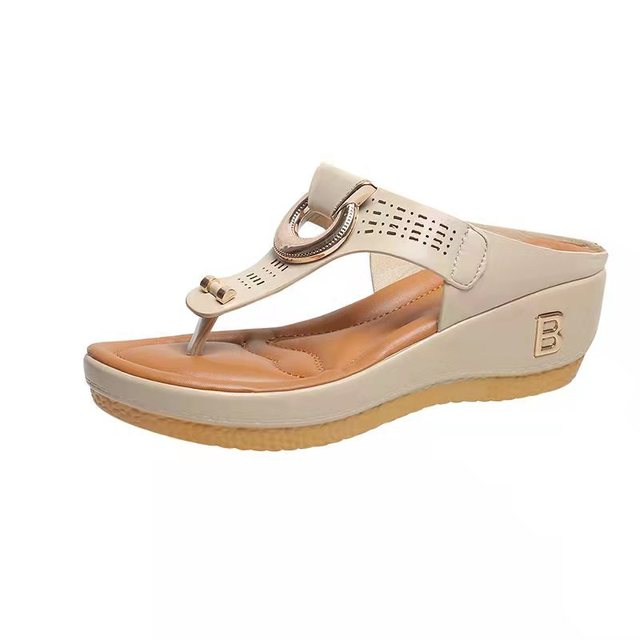 Levoire | Sandales confortables avec soutien de la voûte plantaire Beige