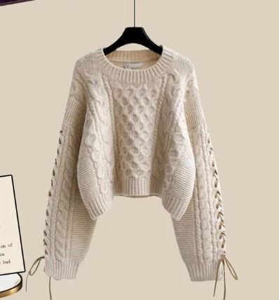 Levoire | Ensemble femme Khaki-Tricot