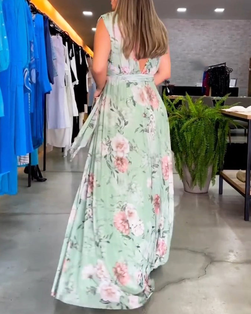 Levoire | Robe Élégante Midi avec Décolleté