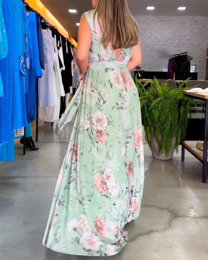 Levoire | Robe Élégante Midi avec Décolleté