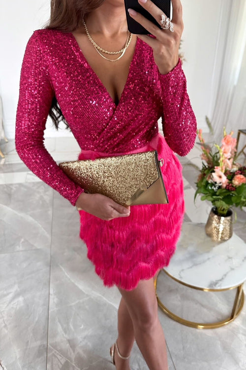 Levoire | Robe De Fête Élégante Ginger Rosa