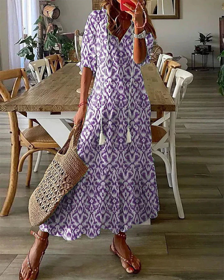 Levoire | Robe Longue Pour Femme Lilas