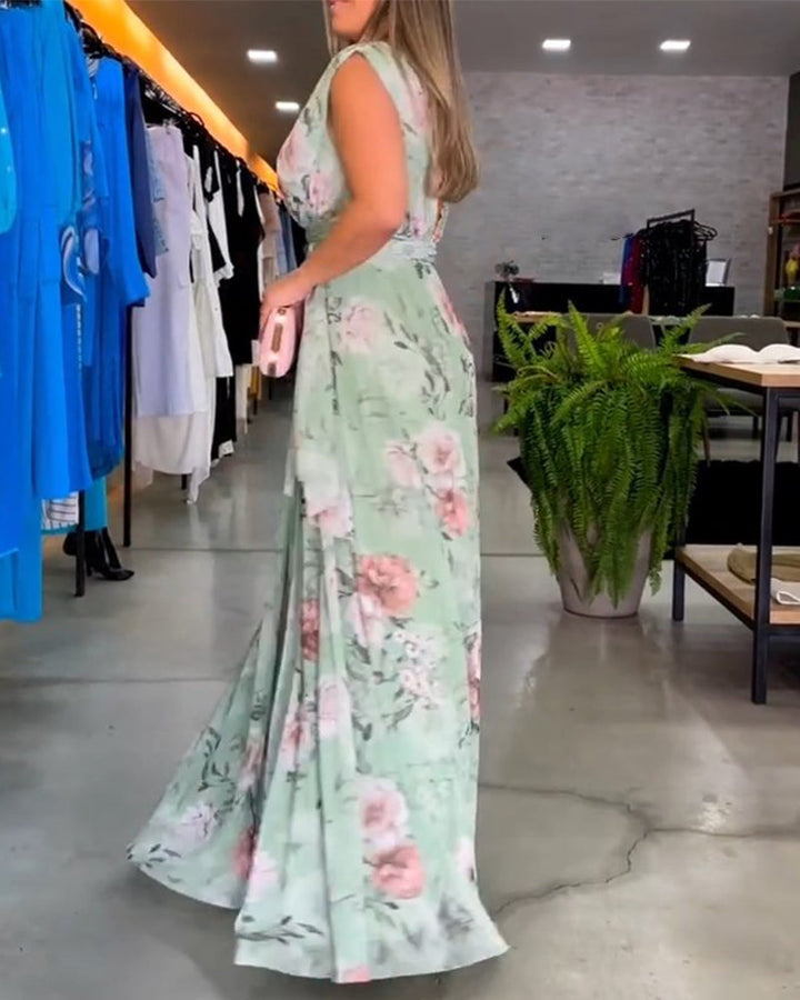 Levoire | Robe Élégante Midi avec Décolleté