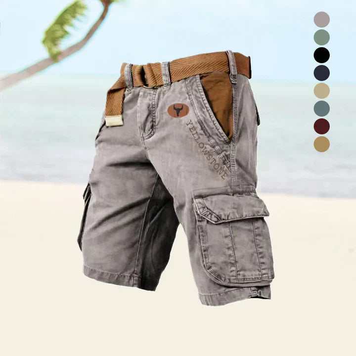 Levoire | Shorts Cargo Pour Hommes Gris