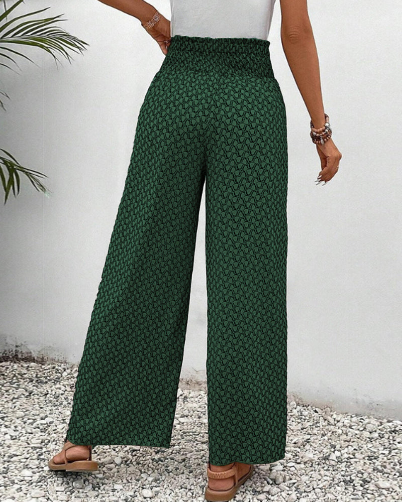 Levoire | Pantalon pour femme avec imprimé géométrique