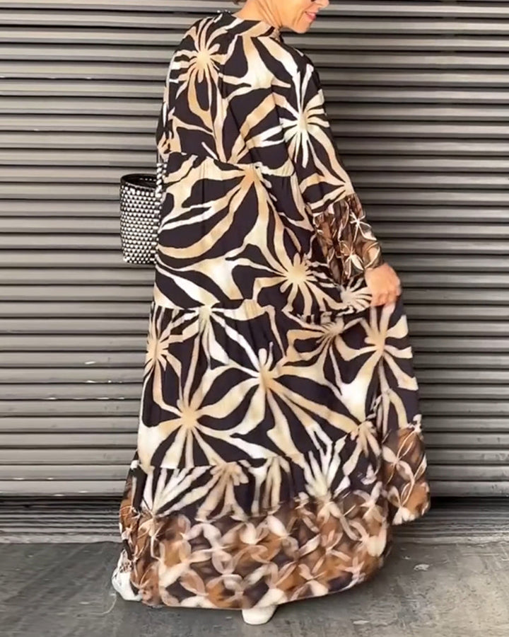 Levoire | Femmes Imprimé Long Maxi