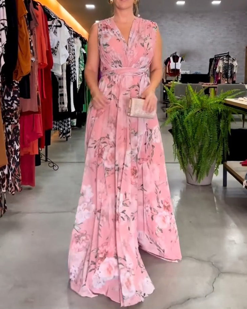 Levoire | Robe Élégante Midi avec Décolleté