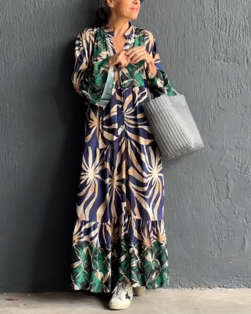 Levoire | Femmes Imprimé Long Maxi
