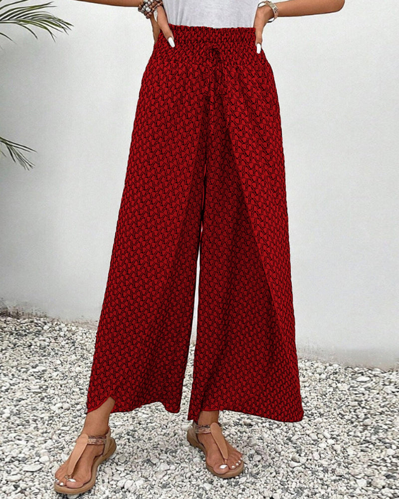 Levoire | Pantalon pour femme avec imprimé géométrique