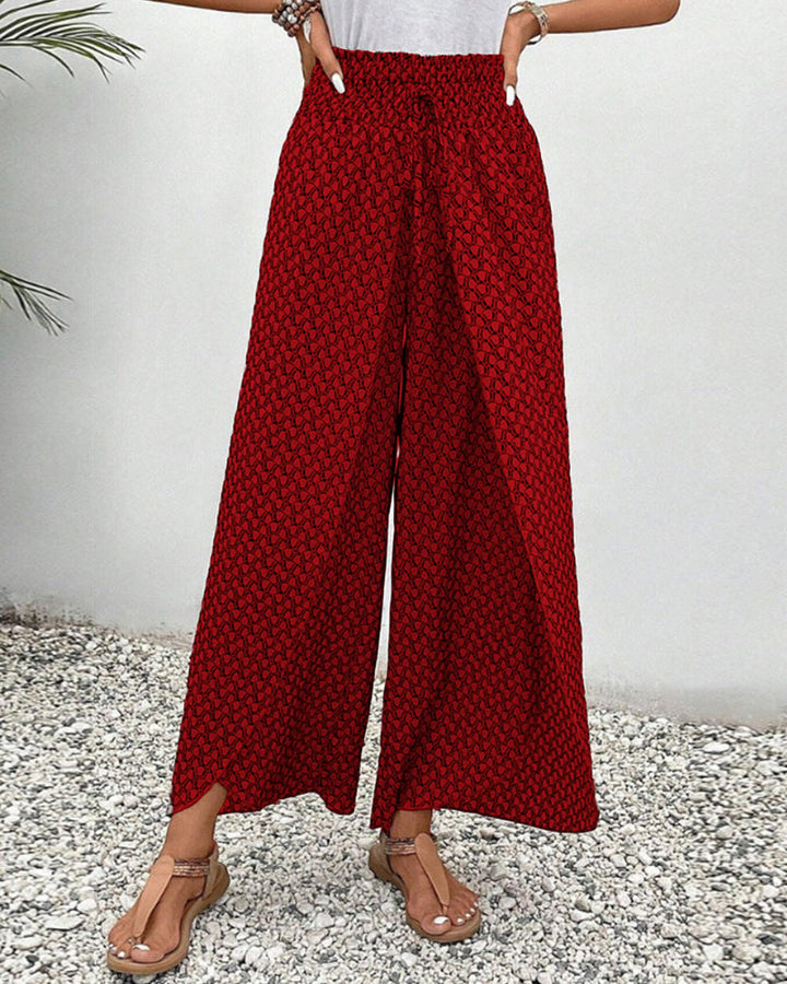 Levoire | Pantalon pour femme avec imprimé géométrique