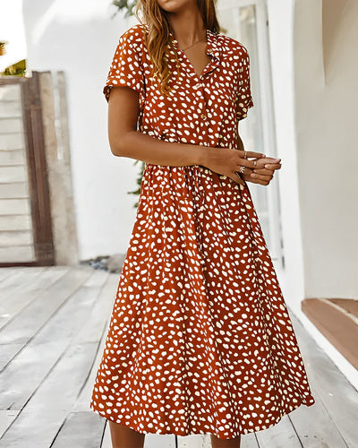 Levoire | Robe Multicolore Avec Motif