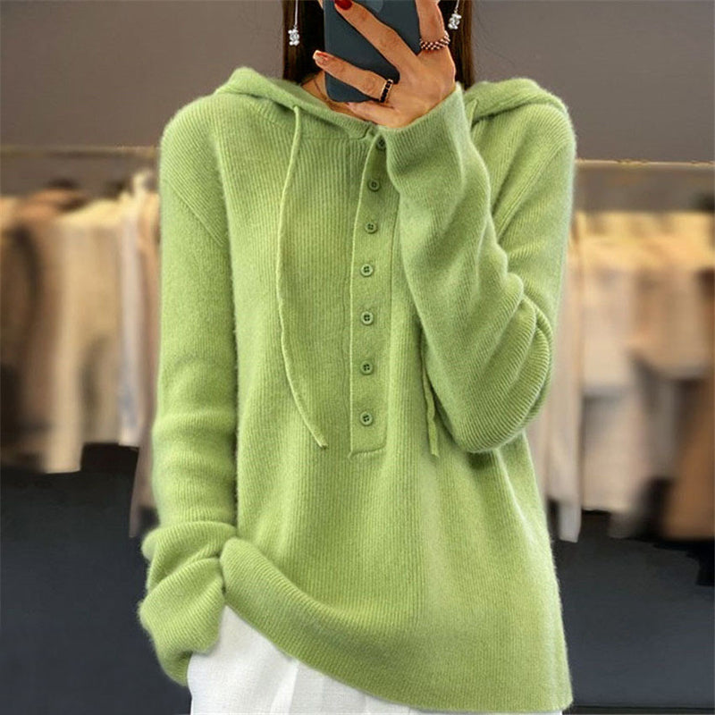 Levoire | À Capuche De Couleur Unie Vert