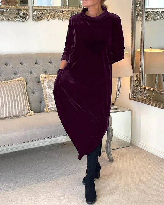 Levoire | Robe Élégante et Chaleureuse Violet