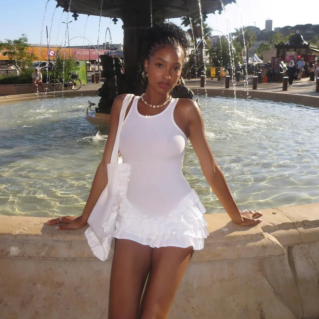 Levoire | Robe Mini À Volants