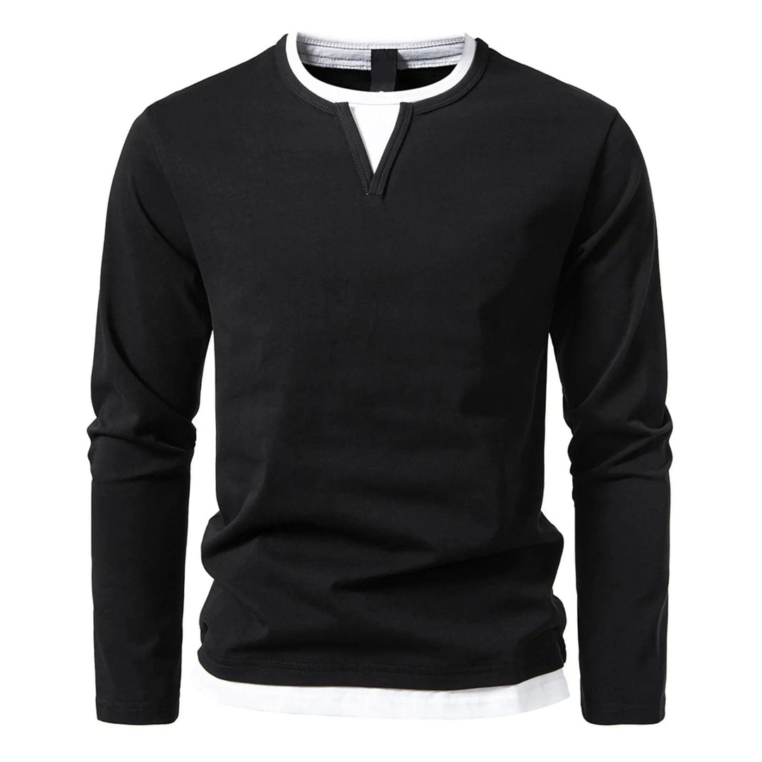 Levoire | Henley A Manches Longues Noir