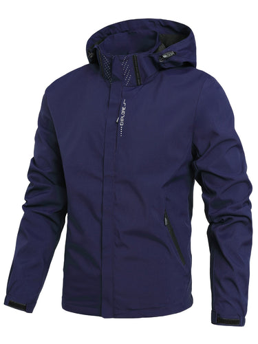 Levoire | Veste à capuche coupe-vent à manches longues avec poches