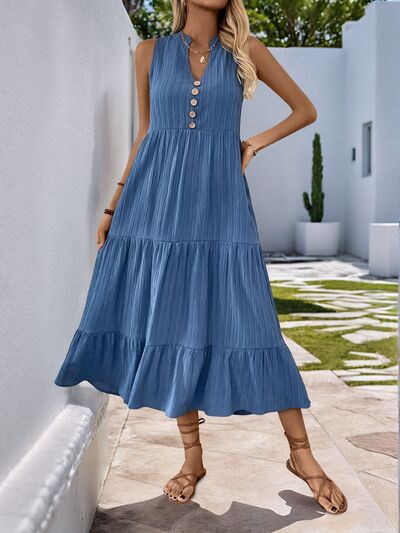 Levoire | Robe À Épaulettes Décoratives À Encoches