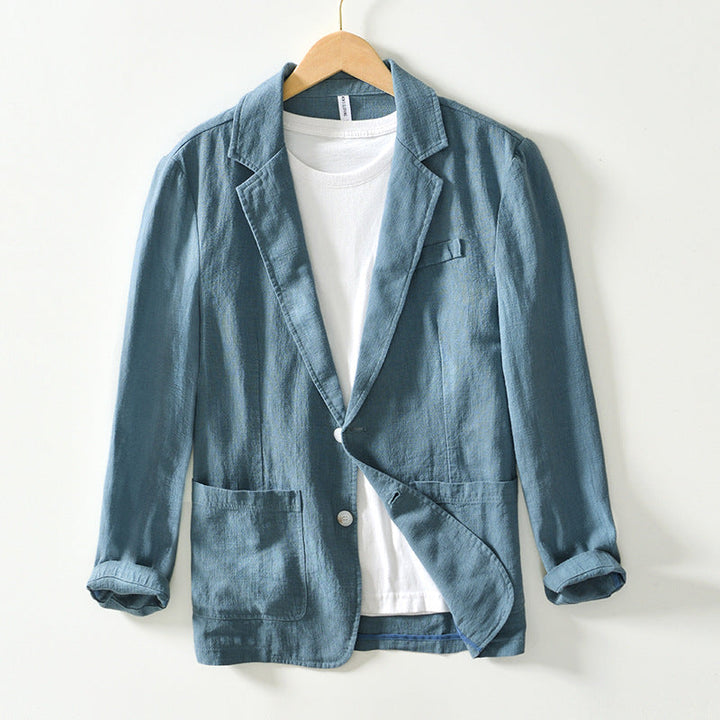 Levoire | Veste En Lin Vert