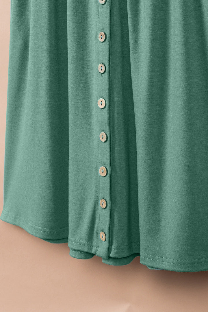 Levoire | Robe Sans Manches Verte