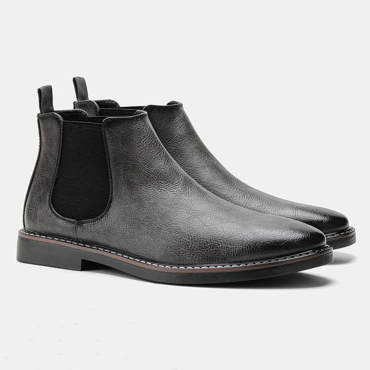 Levoire | Bottes Au Style Intemporel Gris