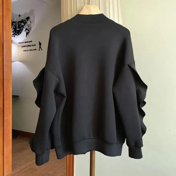 Levoire | Veste Large Femme Avec Bretelles En Dentelle