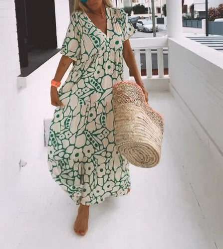 Levoire | Robe longue avec décolleté en V
