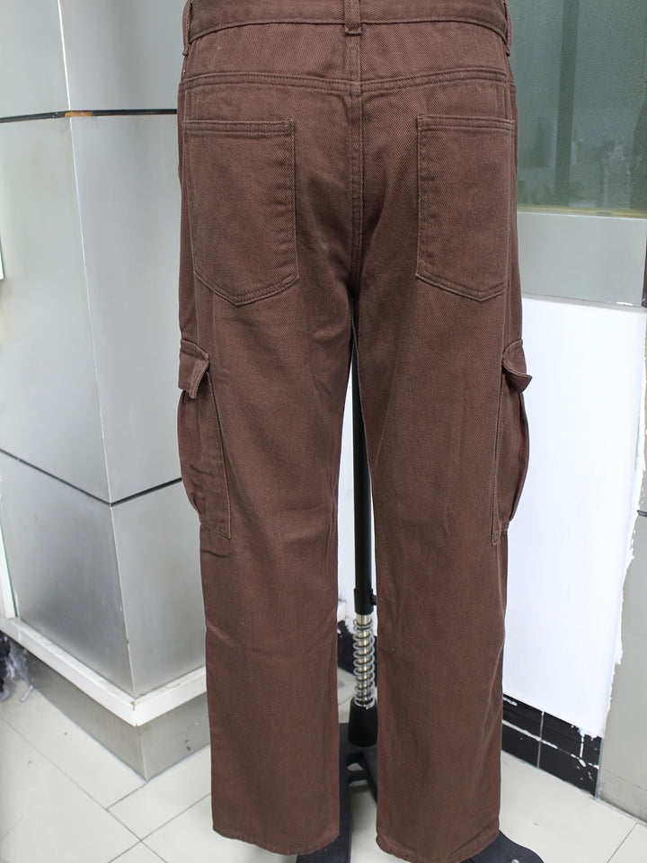 Levoire | Pantalons Baggy Avec Poches À Rabat