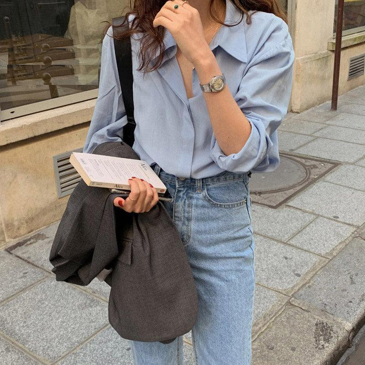 Levoire | Femme Chemise Bleue