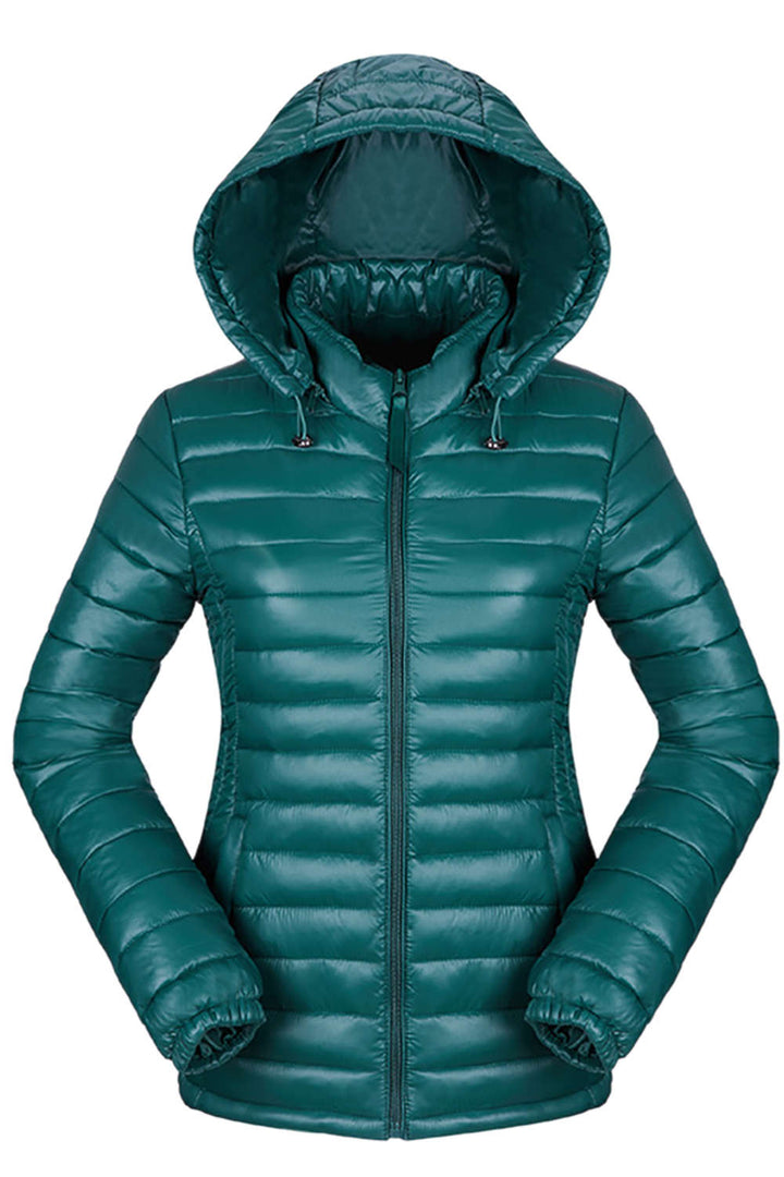 Levoire | Veste doudoune courte à capuche légère