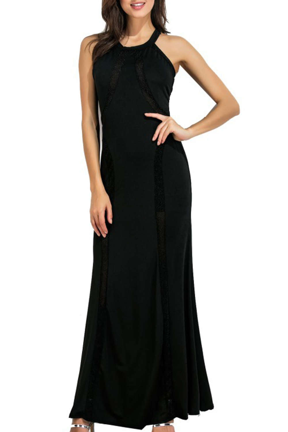 Levoire | Femmes Superbe robe de bal en jersey avec sequins