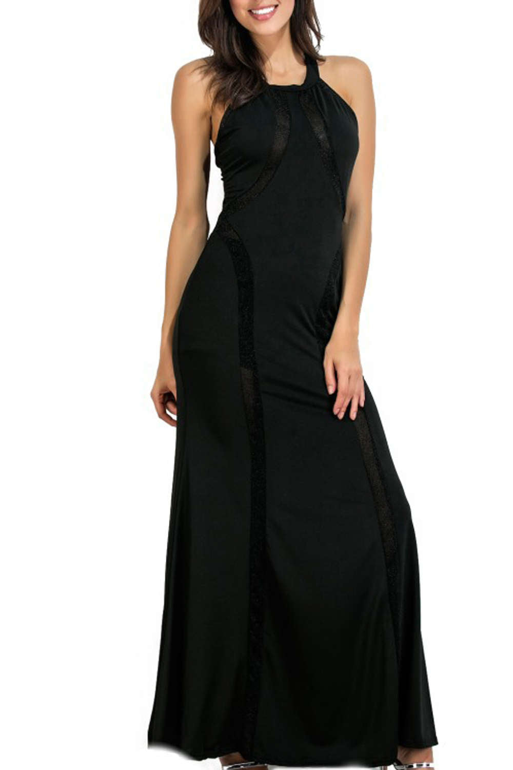 Levoire | Femmes Superbe robe de bal en jersey avec sequins