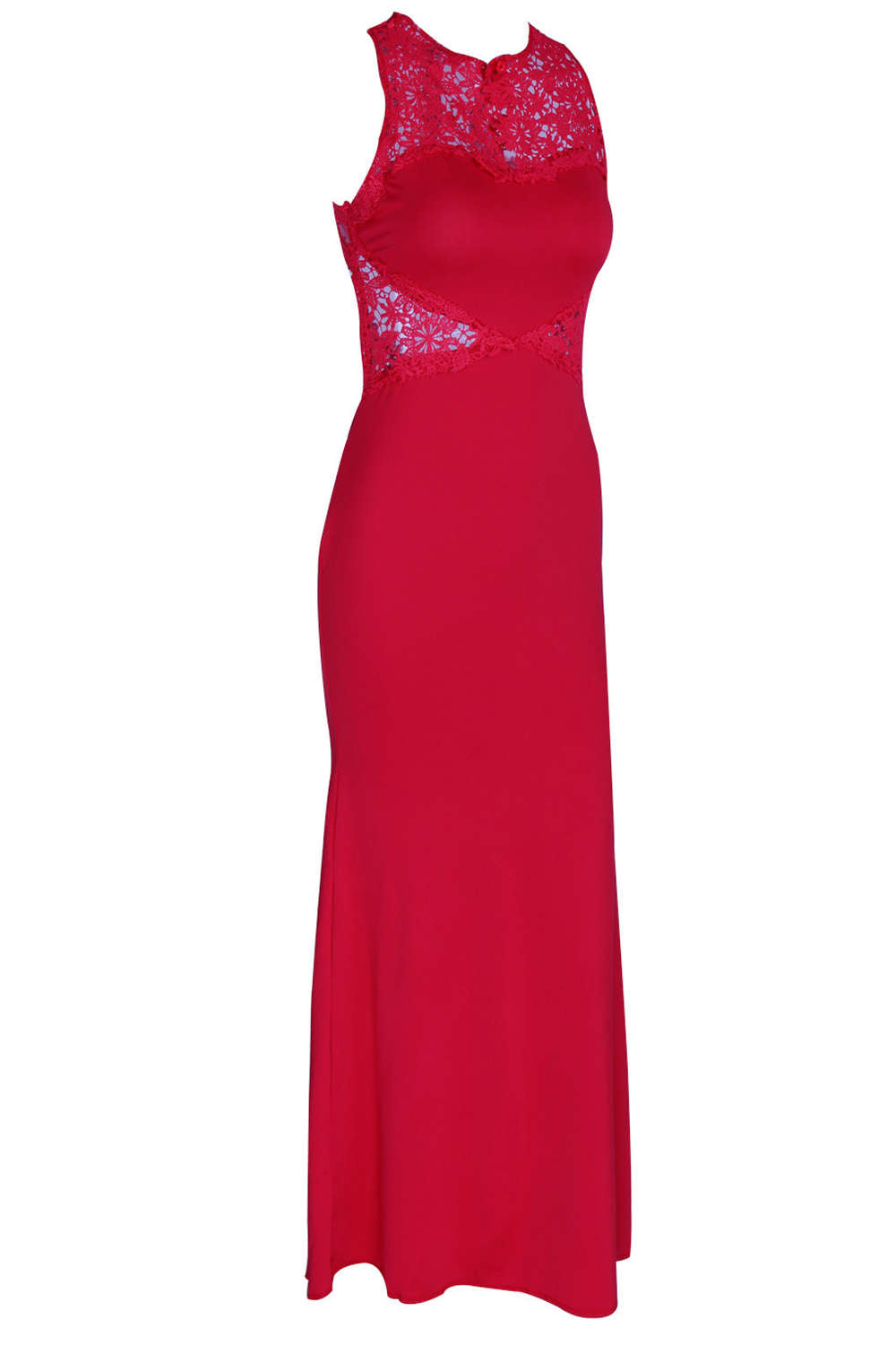 Levoire | Robe de soirée en corsage en dentelle sans manches