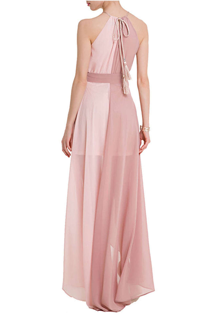 Levoire | Robe maxi en chiffon d'été décontractée pour femmes