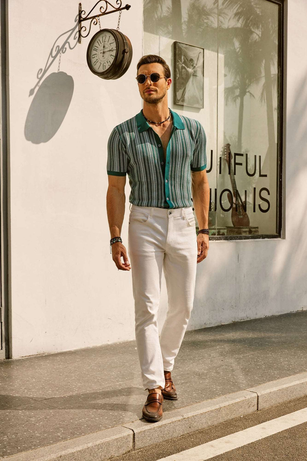 Levoire | Chemise vintage rayée des années 70
