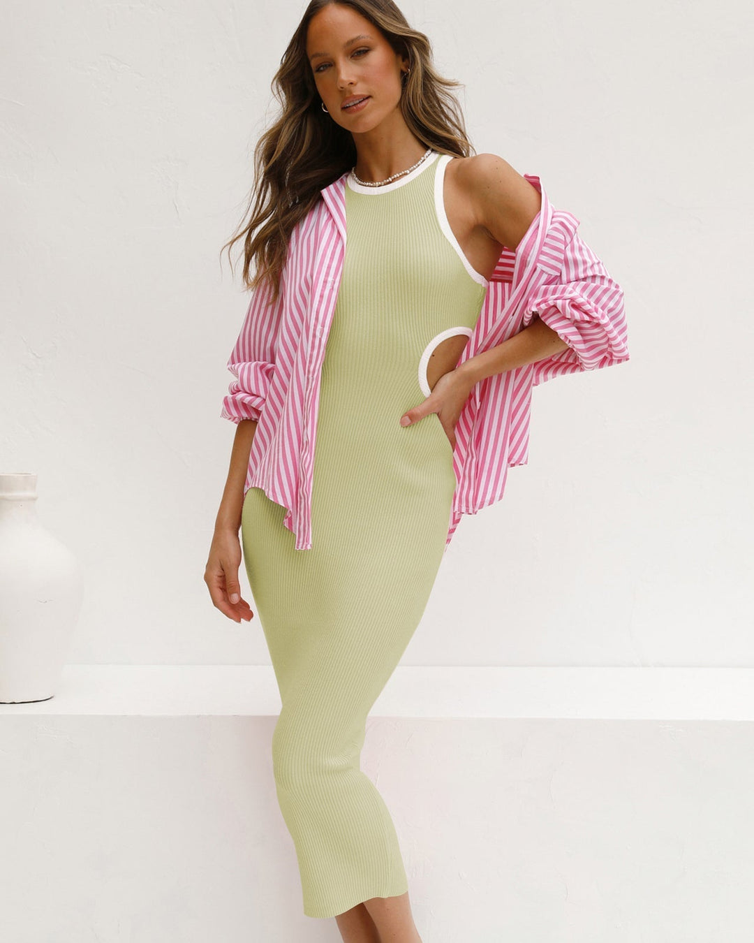 Levoire | Robe En Filet Avec Découpes Kendall