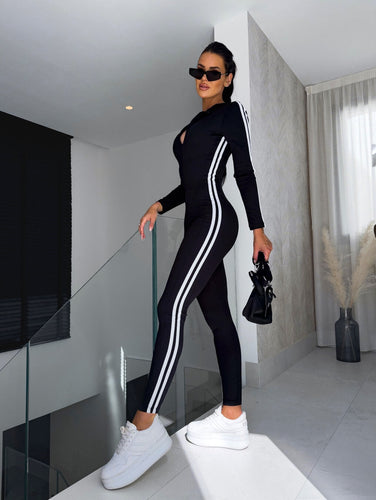 Levoire | Combinaison Femme Ajustee Et Sportive Noir Femmes