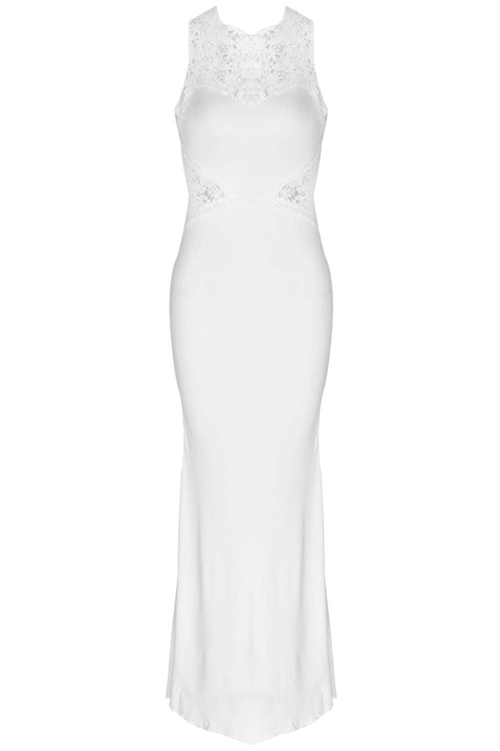 Levoire | Robe de soirée en corsage en dentelle sans manches