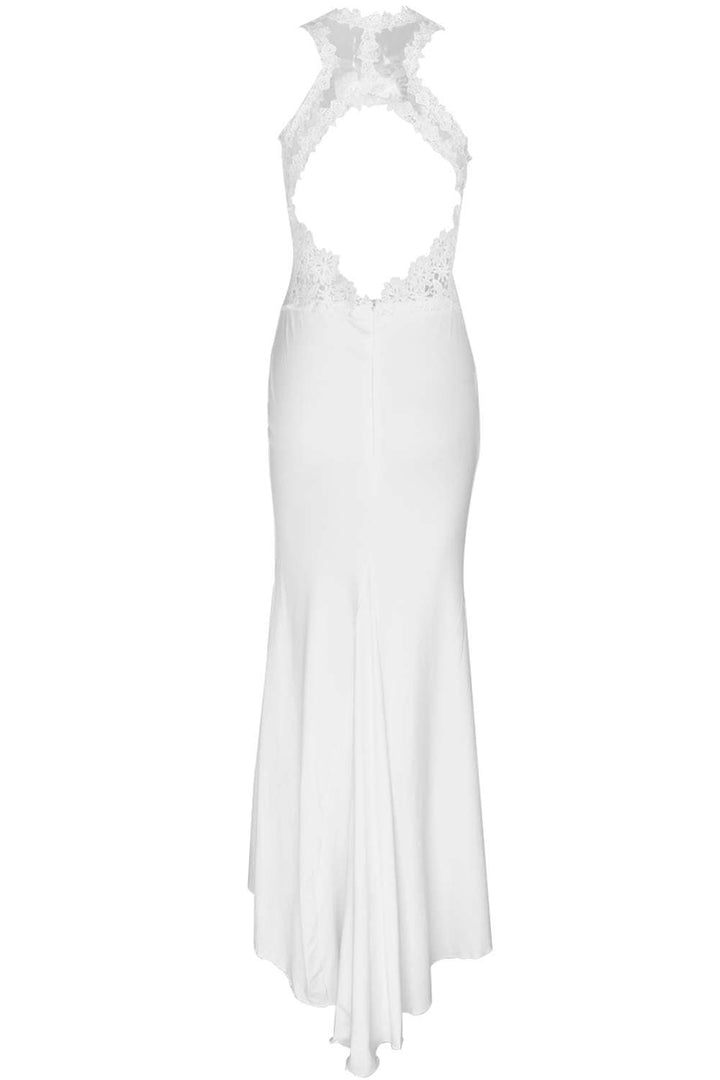 Levoire | Robe de soirée en corsage en dentelle sans manches