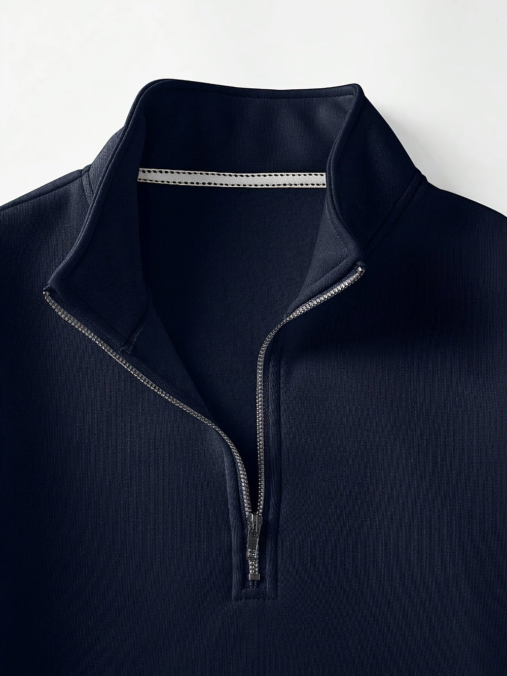 Levoire | Sweat-Shirt Relaxant Avec Légère Élasticité Et Demi-Zip