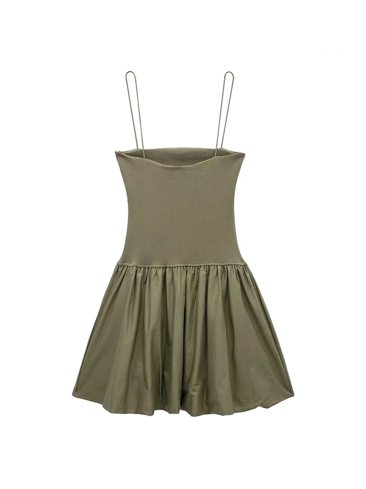 Levoire | Robe En Popeline Mini Avec Manches Bouffantes