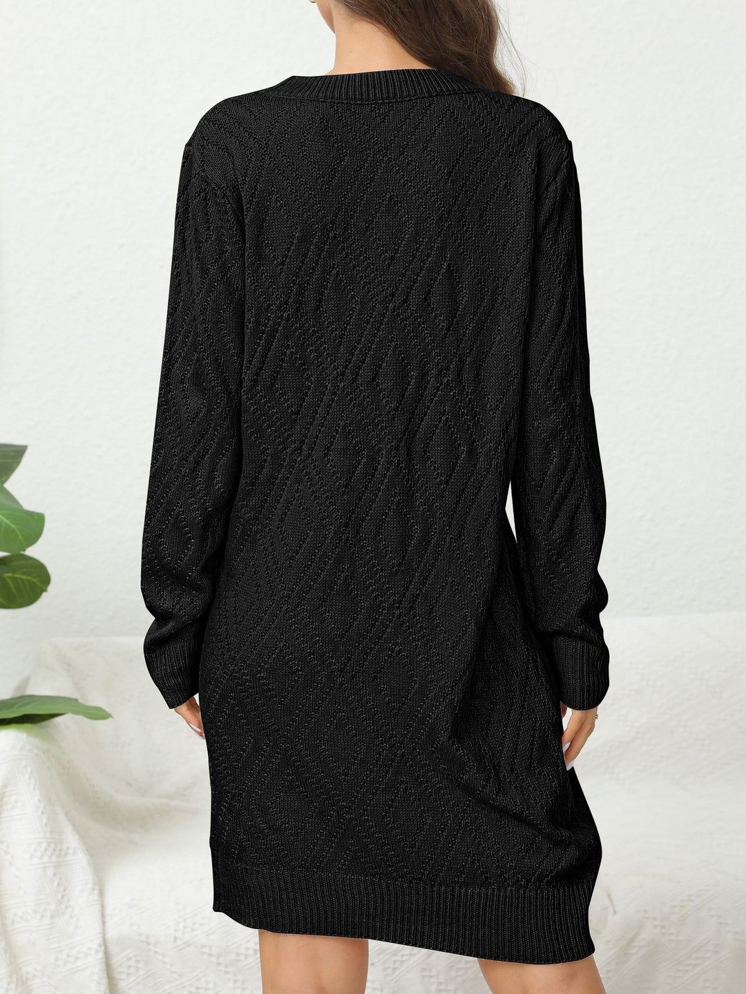 Levoire | Robe Col Rond Avec Cache-Peau
