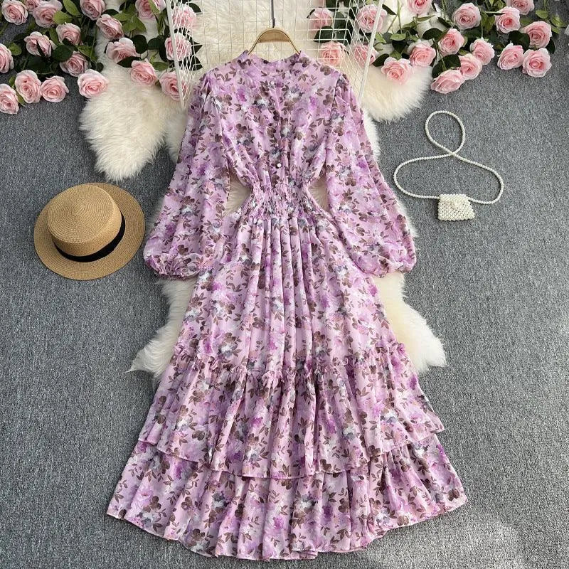 Levoire | Robe fleurie pour femmes Rosa Une taille