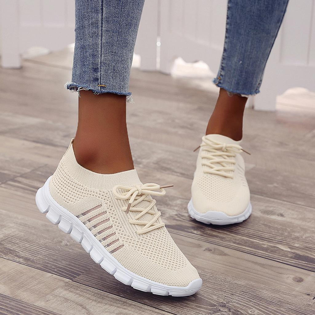 Levoire | Sneakers Confort Femmes Rochele Beige