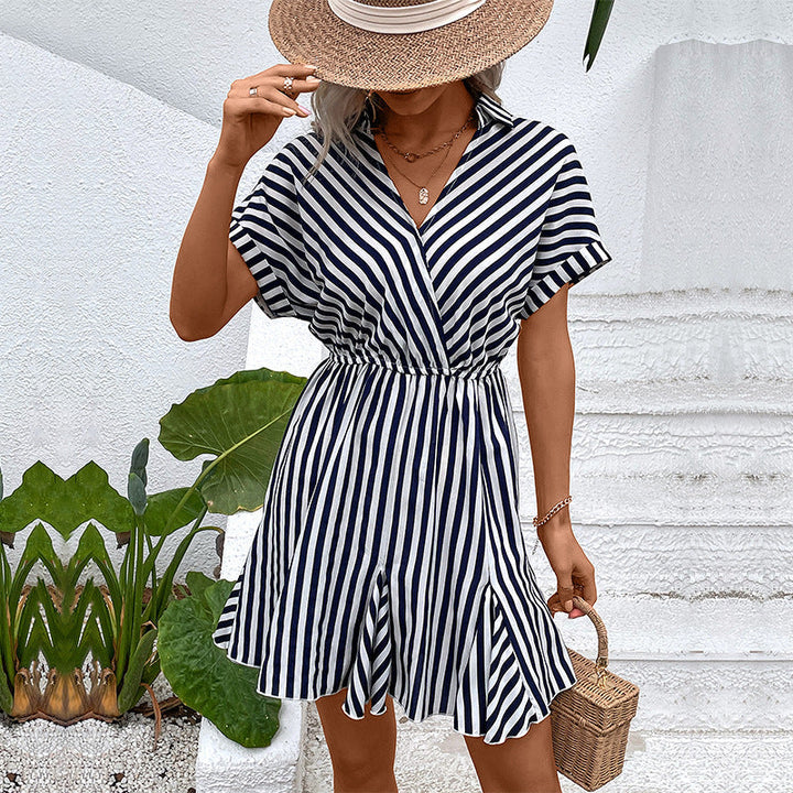 Levoire | Robe Courte À Rayures