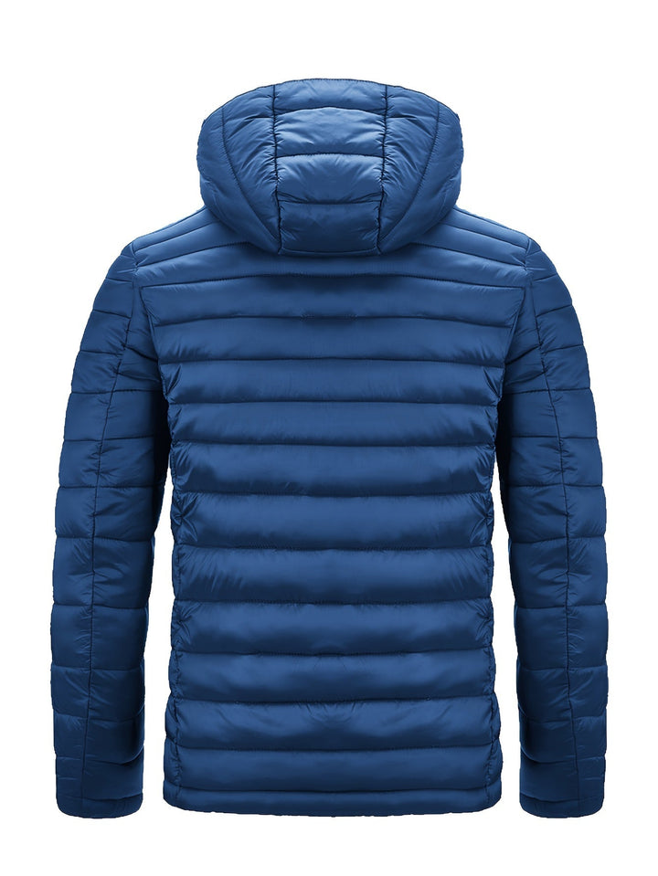 Levoire | Veste En Nylon Léger Matelassée Pour Hommes Avec Capuche