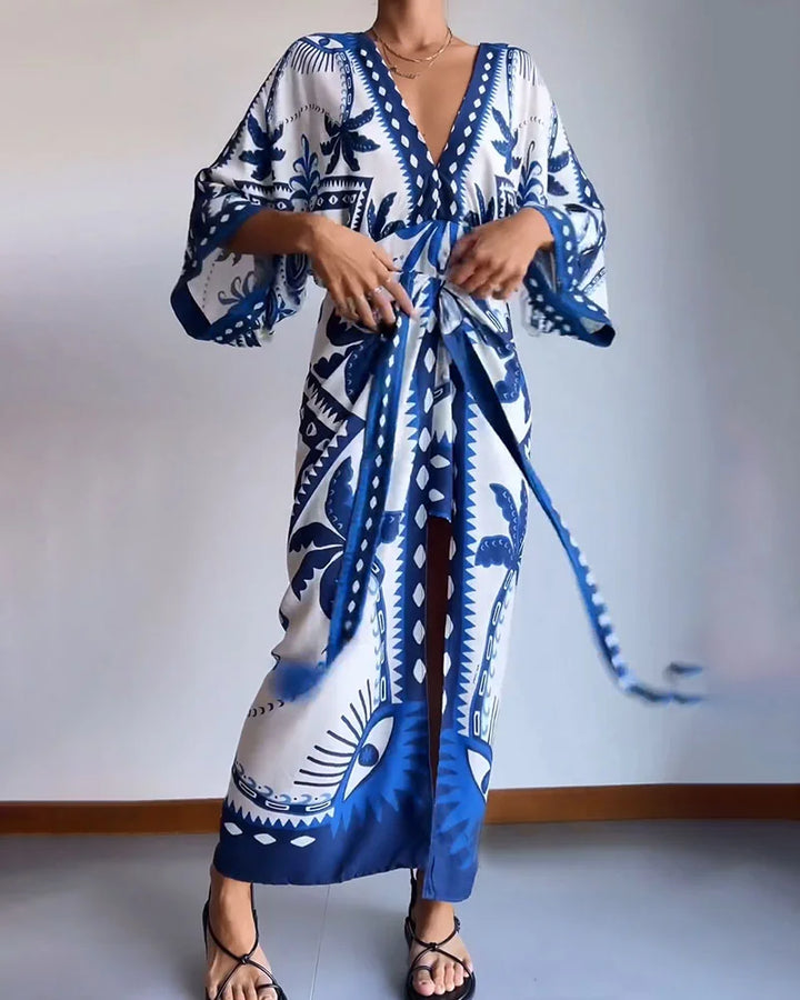 Levoire | Tendance Mode Robe Maxi Imprimée
