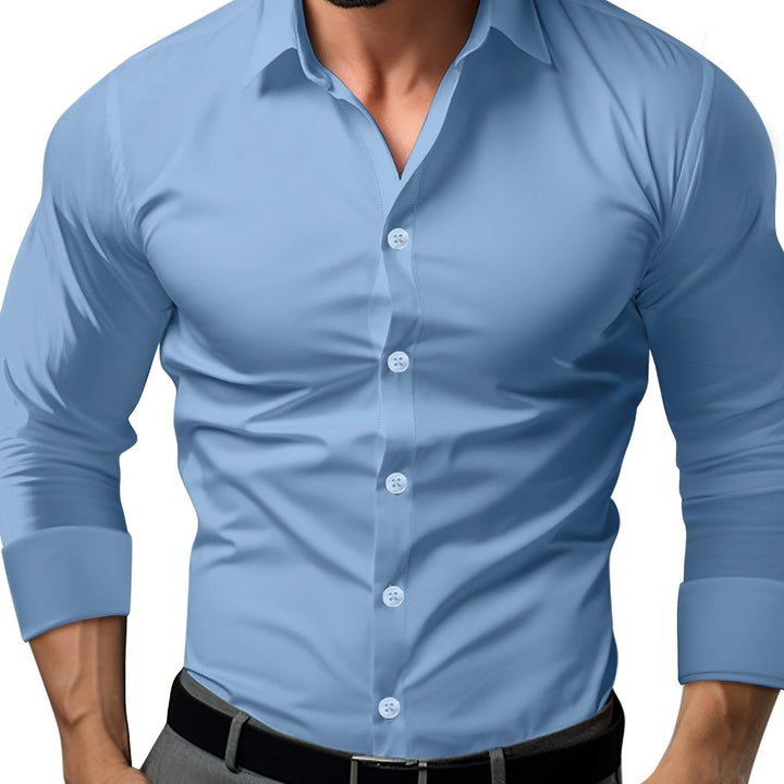 Levoire | T-Shirt Slim Fit Pour Hommes Conçu Dans Une Seule Couleur