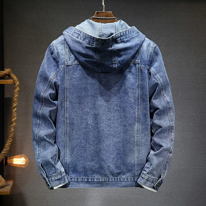 Levoire | Veste En Jean À Capuche Au Style Vintage