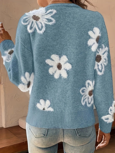 Levoire | Gilet Confortable Avec Motif Floral